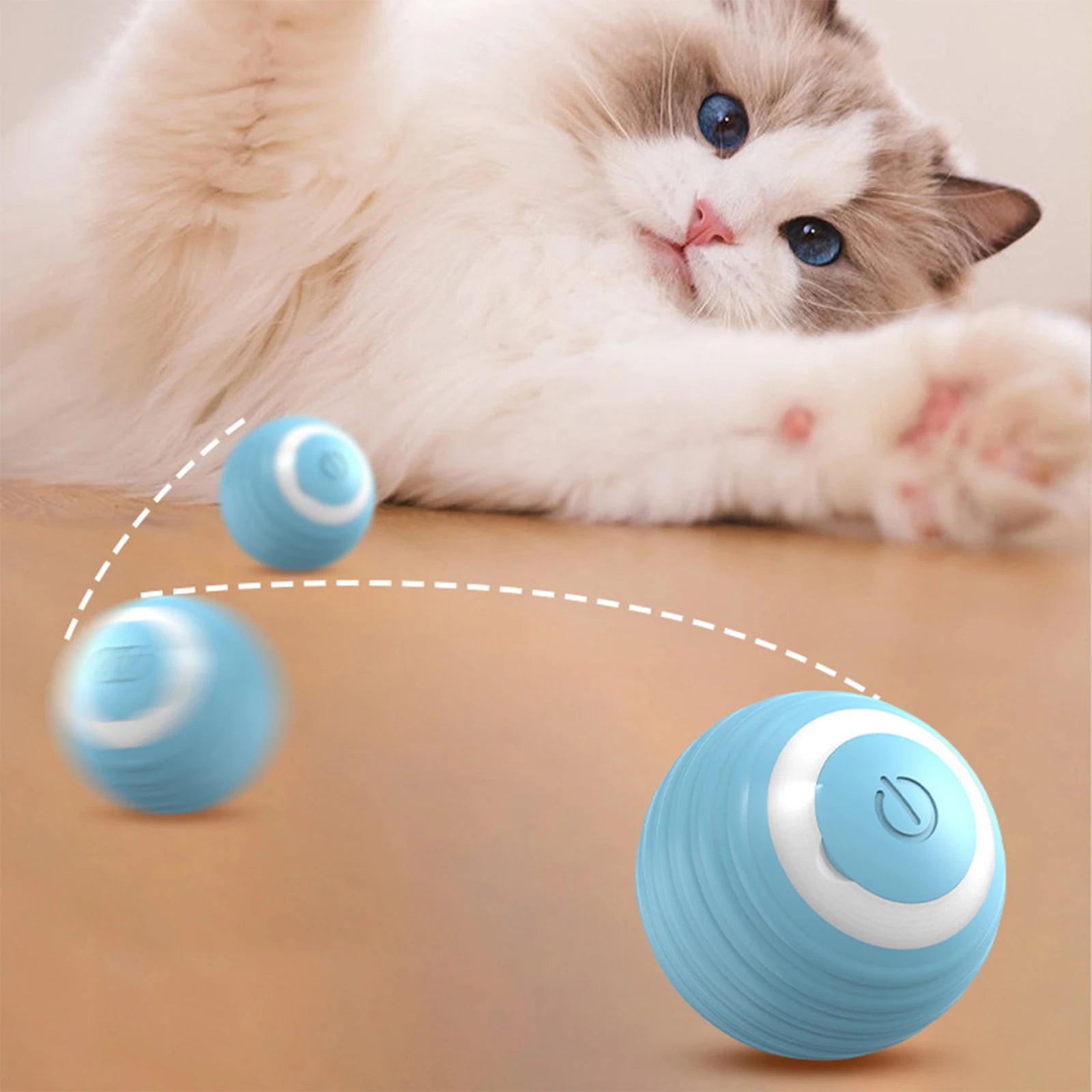 Rechargeable Interactive Cat Ball