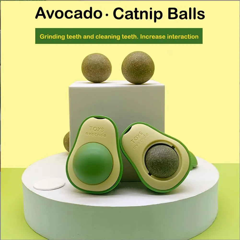 Avocado Catnip Wall Ball