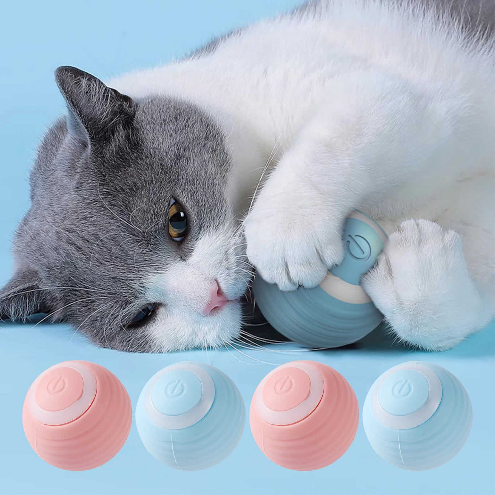 Rechargeable Interactive Cat Ball