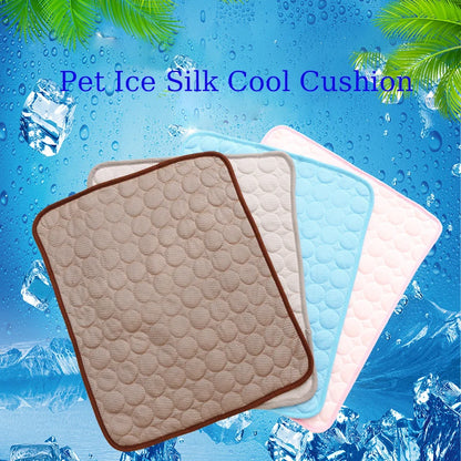 Ice Silk Pet Cooling Floor Mat